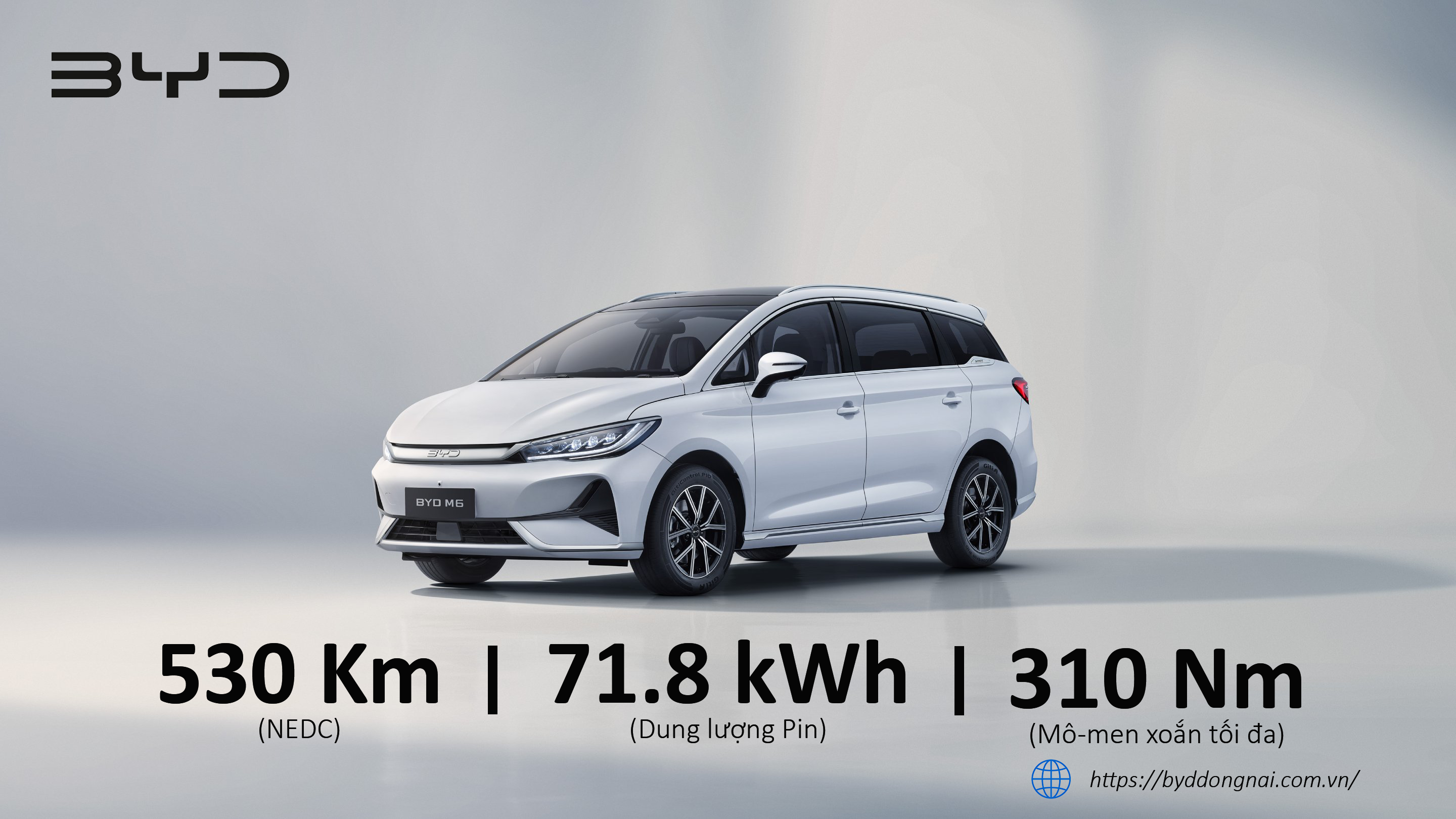 thông số kỹ thuật BYD M6