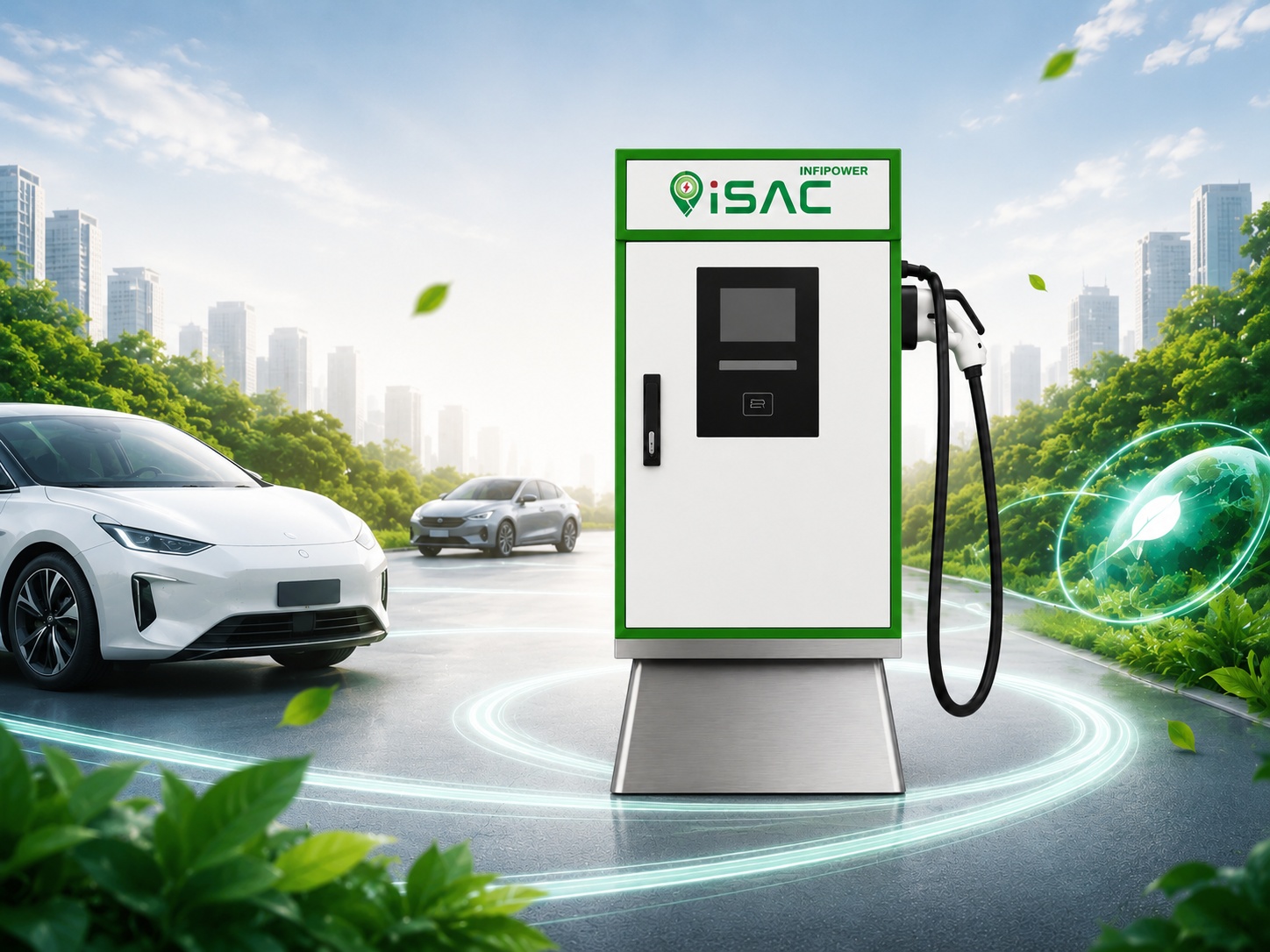 Trụ sạc DC 60kWh 1 Cổng